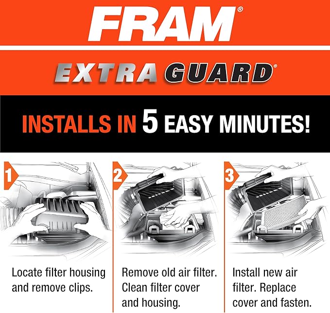 FRAM Extra Guard CA10755 Replacement Engine Air Filter - Image 6