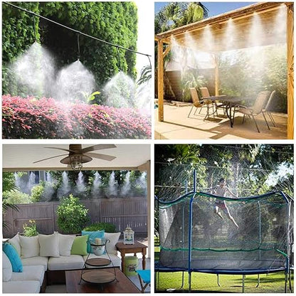 iRuiZhe Misting Cooling System Kit 26.2FT MistingLine DIY Outdoor Mist Cooling - Image 3