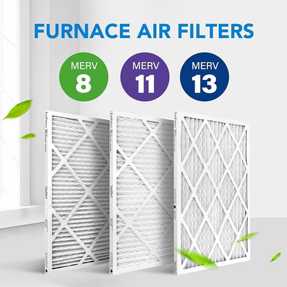 LotFancy 16x25x1 Air Filter MERV 13 6-Pack, Electrostatic Pleated HVAC Furnace - Image 8