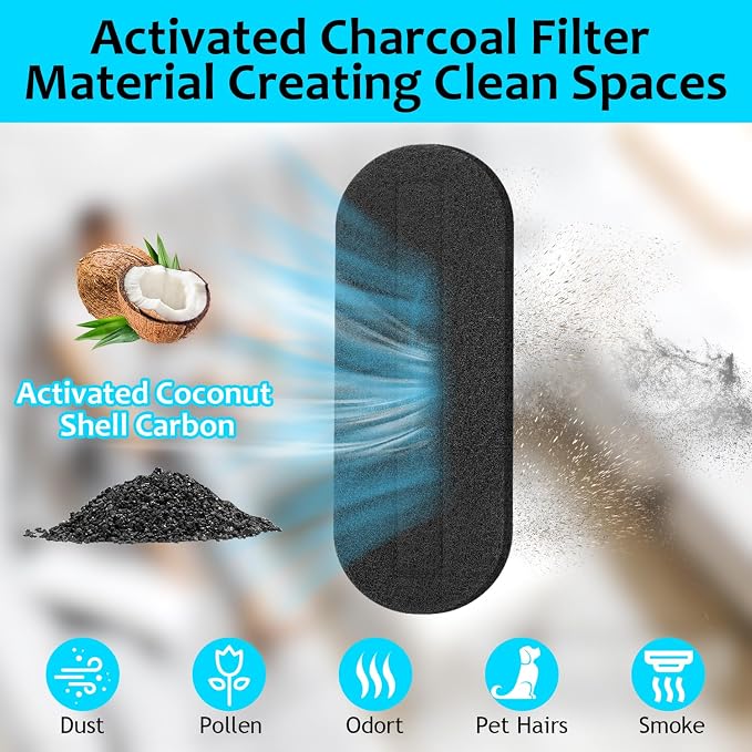2026 Upgrade 5pcs Ceiling Fan Filters - Image 4