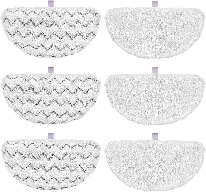 6 Pack 1940 for Bissell Steam Mop Pads for Bissell PowerFresh Steam Mop 1806 by AddtoYourCart