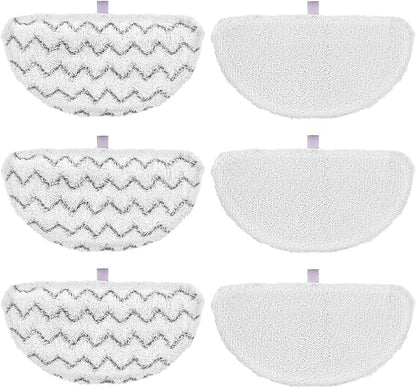 6 Pack 1940 for Bissell Steam Mop Pads for Bissell PowerFresh Steam Mop 1806 by AddtoYourCart