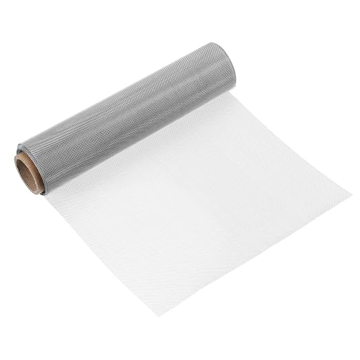 uxcell 100 Mesh 79" x 10" Woven Wire Mesh, 316 Stainless Steel Air Vent Filter - Image 7