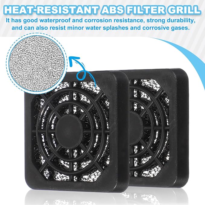 PATIKIL 80mm Fan Filter Grill - Image 4