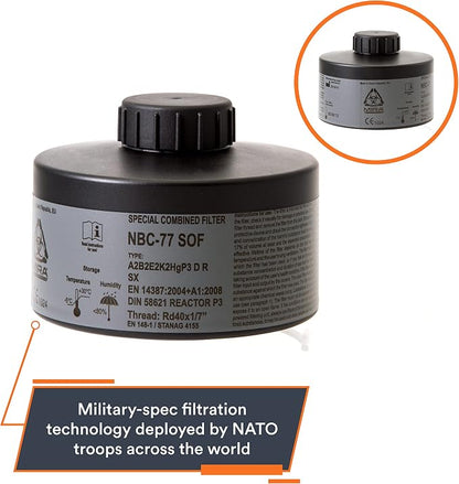 MIRA SAFETY M Gas Mask Filter - Image 3
