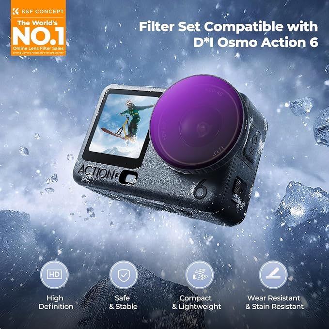 K&F CONCEPT Snap On CPL ND Filter Kit - Image 2