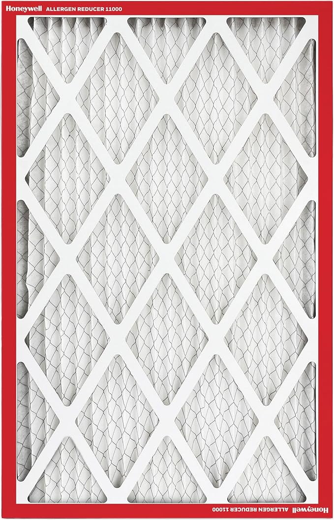 Honeywell 16x24x1 MERV 11 Allergen Reducer 11000 Electrostatic Pleated HVAC AC - Image 2