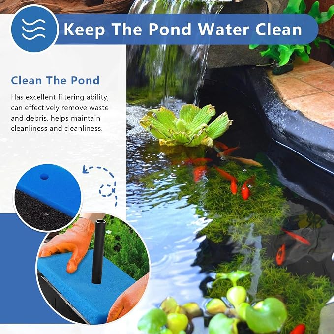 4 Sets Replacement Pond Filter Pads - Image 7