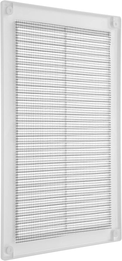 Vent Systems 6" x 10" White Plastic Soffit Vent Cover – Durable Flat - Image 8