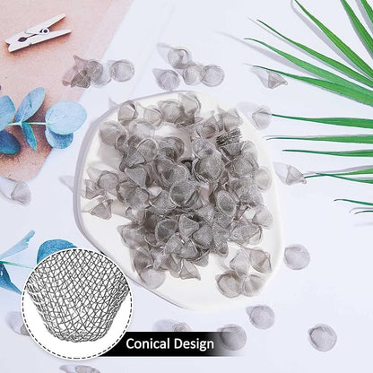 Funrous Stainless Steel Screens 3/4 Inch Conical Design Bowl Screen Filters - Image 5