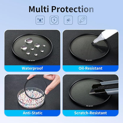 JJC 405mm Ultra Low Reflectivity UV Lens Protection Filter - Image 5