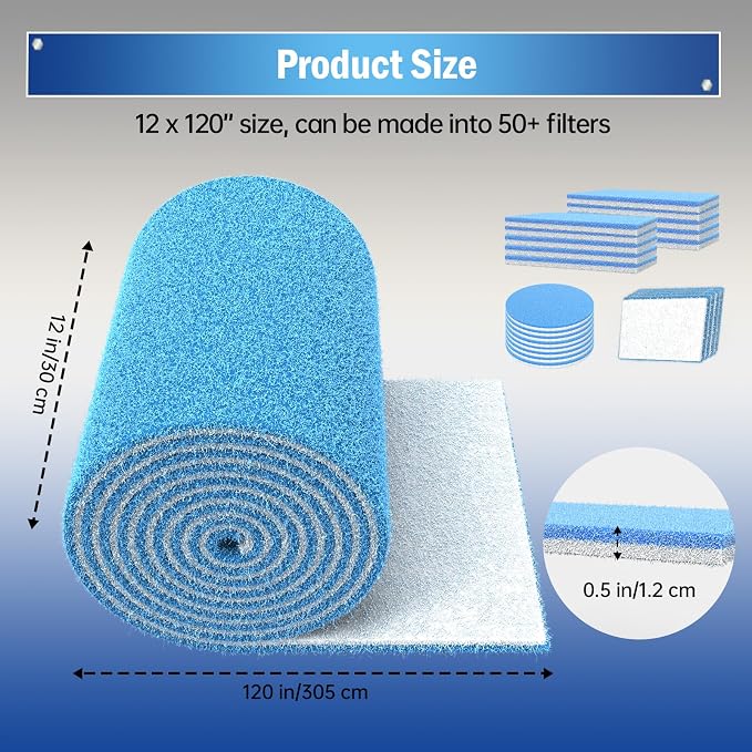 MERV 8 Triple Air Vent Filter, HVAC Vent, Compression Packing - Image 4