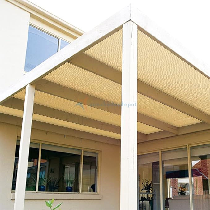 TANG Sun Shade Fabric Roll 8'x49' Shade Cloth - Image 6