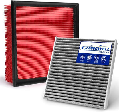 Cabin & Engine Air Filter Kit for 2019-2025 RAV4 2.5L by E-LONGWELL