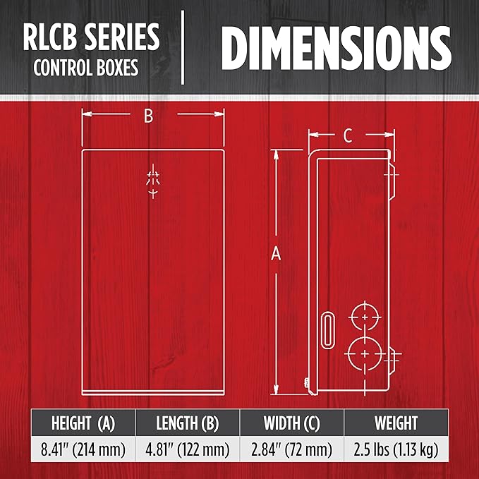 Red Lion RLCB10-230 1-HP 230-Volt VMC Control Box - Image 2