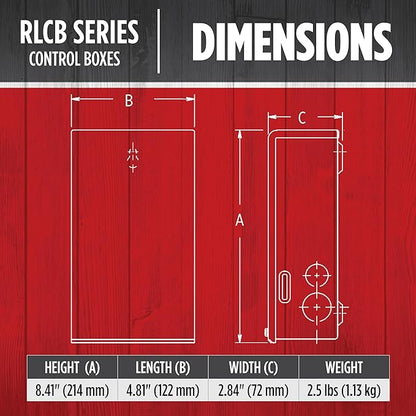 Red Lion RLCB10-230 1-HP 230-Volt VMC Control Box - Image 2