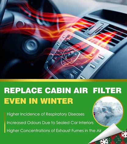 Cabin Air Filter for 2015-2025 Ford F150, 2017-2025 F250 F350 F450 F550 Super - Image 4