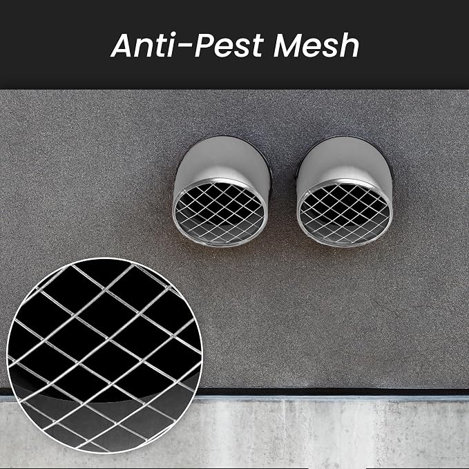 Repa Market Ø5 Inch Duct Cover – Galvanized Steel Round Duct Cap - Image 5