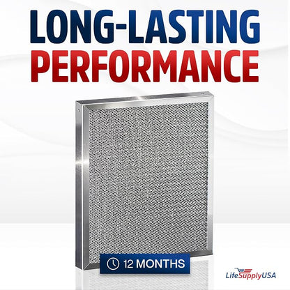 20x22x1 Electrostatic Air Filter, MERV 8, Reusable Furnace AC/HVAC Filter - Image 4