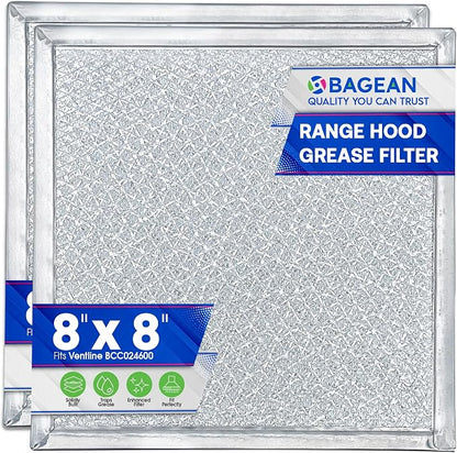 Bagean Stove Vent Filter 8x8 inch BCC024600 Compatible by Bagean