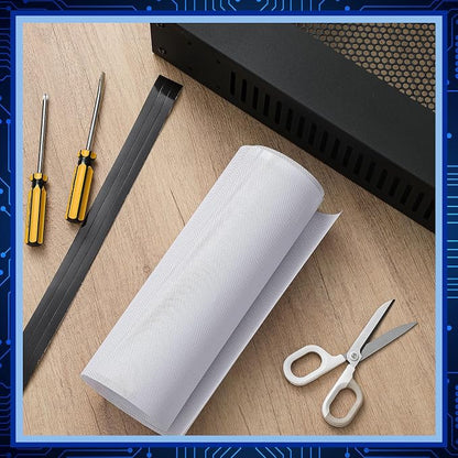 Woanger 1 Pcs 1000 x 300 mm DIY PC Case Dust Filter PC Fan Mesh Filter Air Vent - Image 7