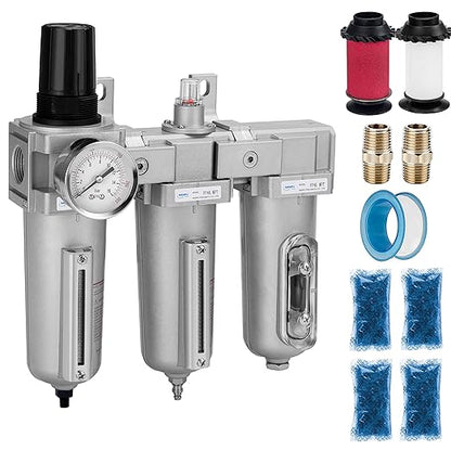 NANPU 3/4" NPT Industrial Grade 3 Stage Air Drying System by NANPU
