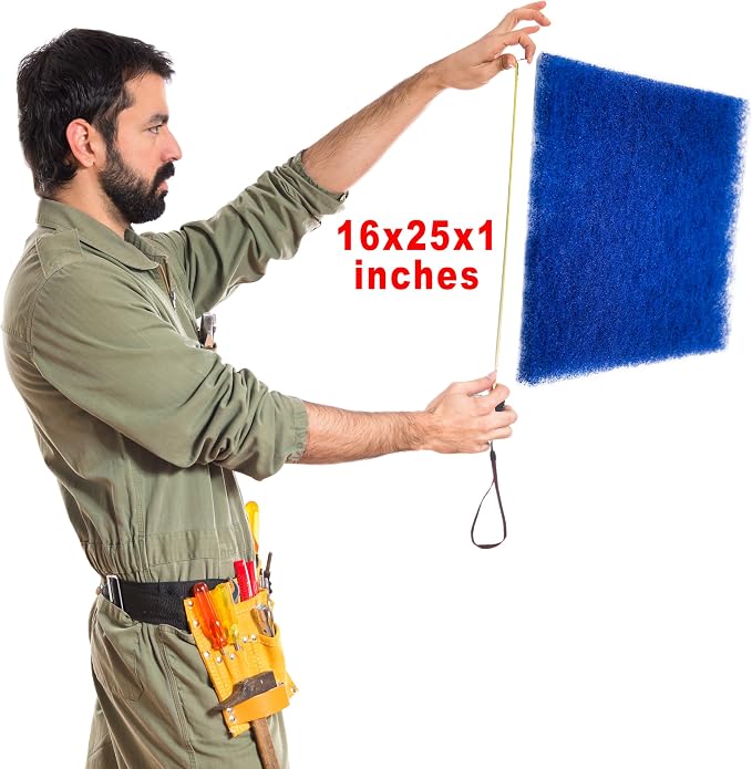 16x25x1 Furnace Filters Air Conditioner Filter Replacement Clean Vent-3 Pack - Image 6