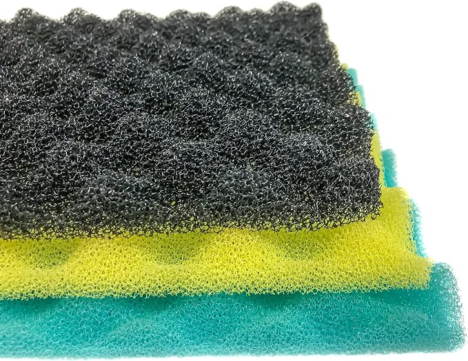 Wave Point Aquarium Bio Sponge Foam Filter Media Pad Cut-to-fit by Wave+Point