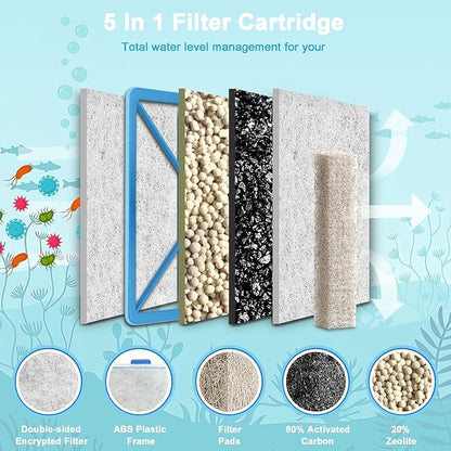 16Pack Large Filter Cartridges Replacement Compatible - Image 4