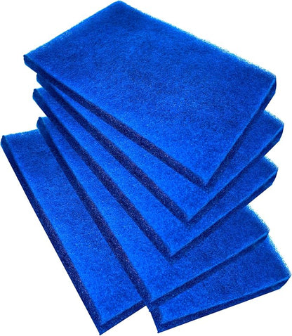 Premium Reusable Air Filter 6 Pack 20x25x1 by AQUPON