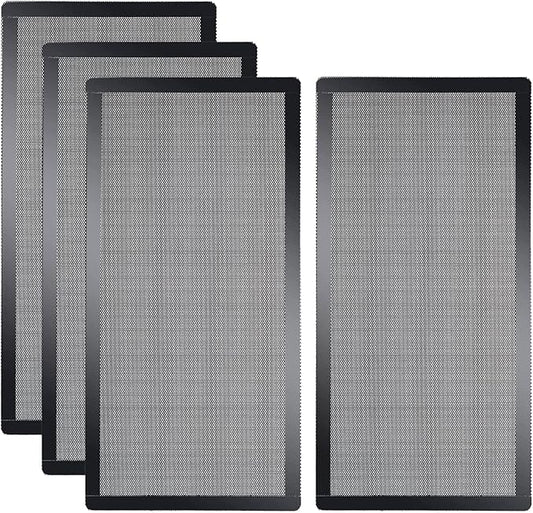 280x140mm PC Case Dust Mesh Filter, Magnetic Frame Computer Fan Dust Mesh PC by YSSHUI