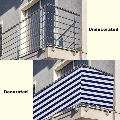 Privacy Screen 4.6' x 9.8' Privacy Protection Weatherproof Patio Privacy Screen - Image 8