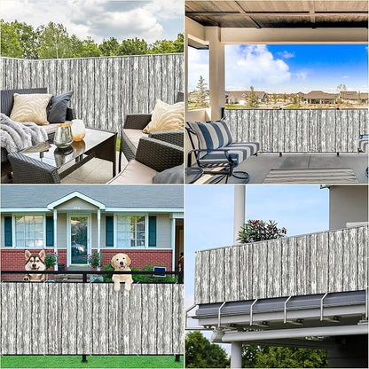 Privacy Screen Protector 3.1' x 23' UV-Resistant Visibility Reduction Privacy - Image 7