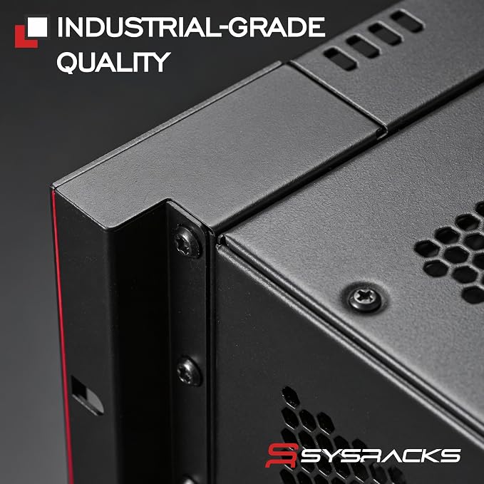 Sysracks 22U Wall Mount Server Rack Cabinet, 19” Locking Network Rack, 24” Deep - Image 9