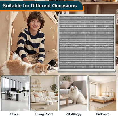 12x12x1 Reusable Air Filter, MERV 8, Permanent Electrostatic Air Filter - Image 7