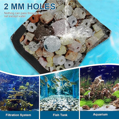 10Pcs Media Bags for Aquarium Fine Mesh Bag Aquarium Filter Media Bags - Image 7