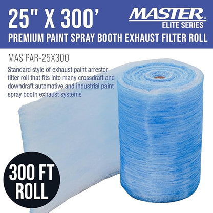Master Elite Premium Paint Spray Booth Exhaust Filter Roll - Image 2