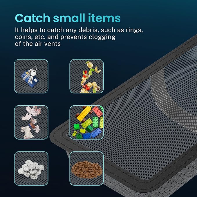 4 Pack Floor Register Cover Trap, HG Power 4 x 12 Inch Floor Vent Screen Net - Image 6