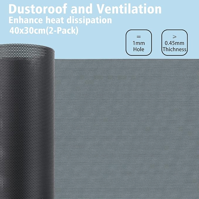 400x300mm DIY PC Case Dust Mesh Filter - Image 2
