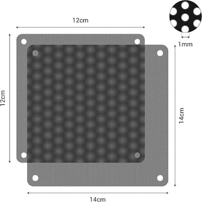 120mm Fan Dust Filter PC - Image 2