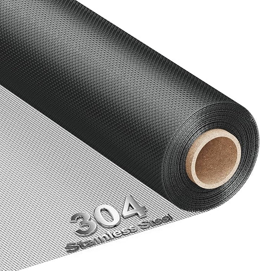 MAGZO 304 Stainless Steel Mesh Screen Roll 35in x 16ft by MAGZO