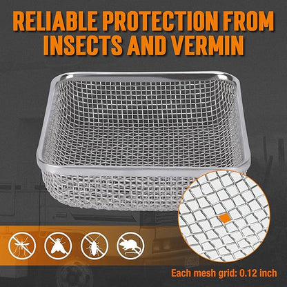 TONDA RV Furnace Vent Screen, Bug Screens Heater Vent Cover - Image 4