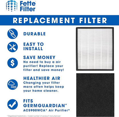 Fette Filter - Premium H13 True HEPA Replacement Filter J Compatible - Image 3