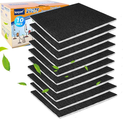 KEEPOW 10 Pack CF-1 Hepa Filter Replacement Compatible by KEEPOW