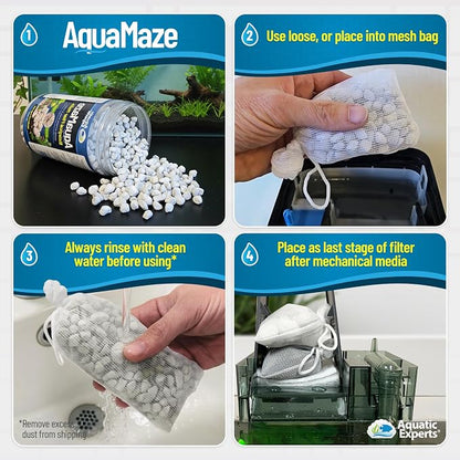 Aquatic Experts AquaMaze Aquarium Bio Media – 1L - Image 5