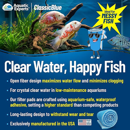 Aquatic Experts Classic Bonded Aquarium Filter Pad -12 Inches by 12 Feet by .75 - Image 2