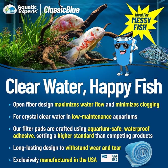 Aquatic Experts Classic Bonded Aquarium Filter Pad -24 Inches by 72 Inches by - Image 2