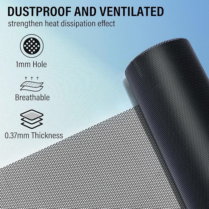 39x16 inch Customizable DIY Floor Vent Covers, Magnetic PVC Vent Mesh - Image 3