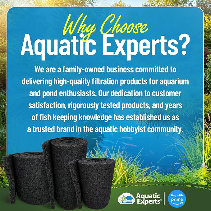 Aquatic Experts Classic Koi Pond Filter Pad COARSE – Bulk Roll Pond Filter Media - Image 8