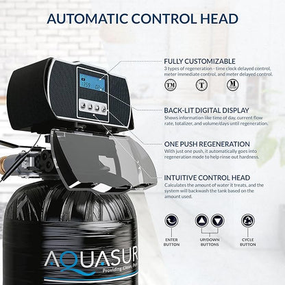 Aquasure Harmony Series 40, 000 Grains Whole House Water Softener - Image 7
